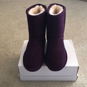 New! Purple water resistant BearPawboots.